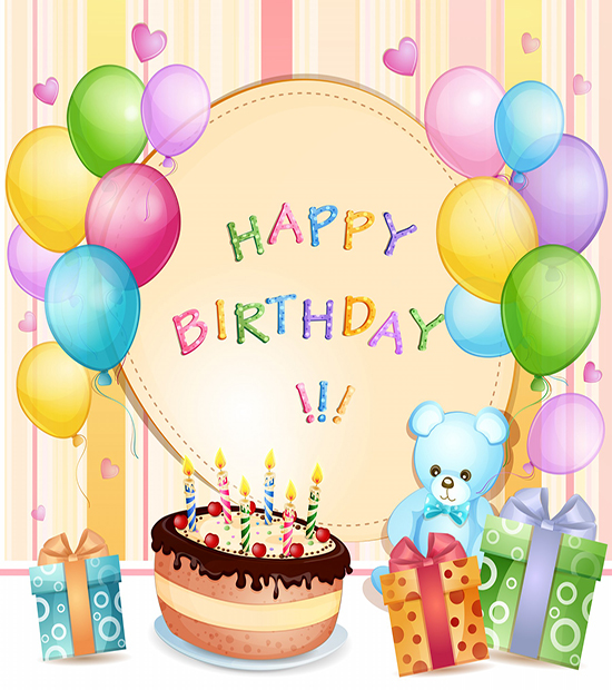 Tarjeta cumple regalos
