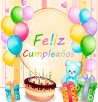 Tarjeta cumpleaños con osito